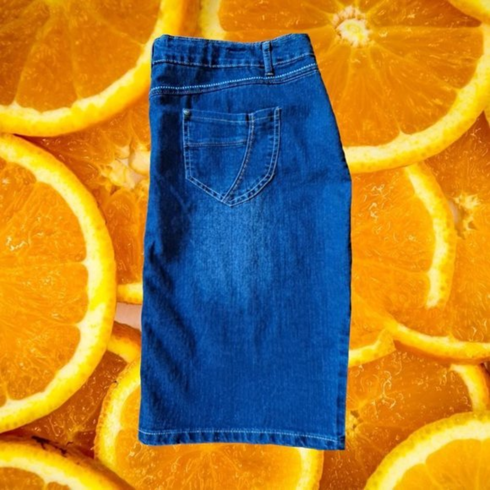 No Fuze‎ Denim Mini Skirt Size 20